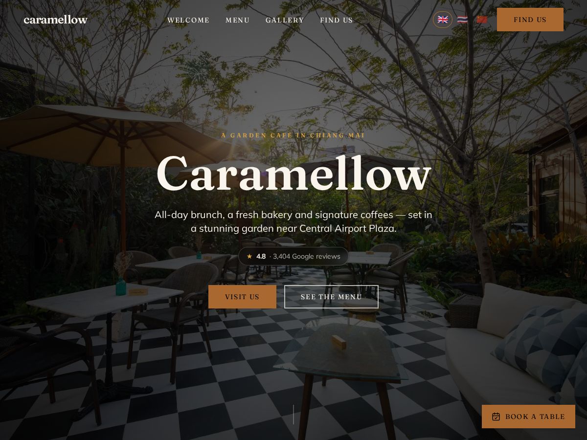 Caramellow — live site